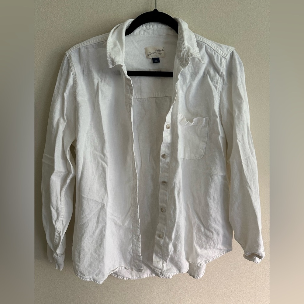 White Button Down Blouse Target Universal Thread Medium